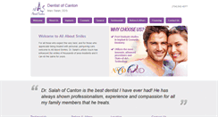 Desktop Screenshot of dentist-of-canton-mi.com